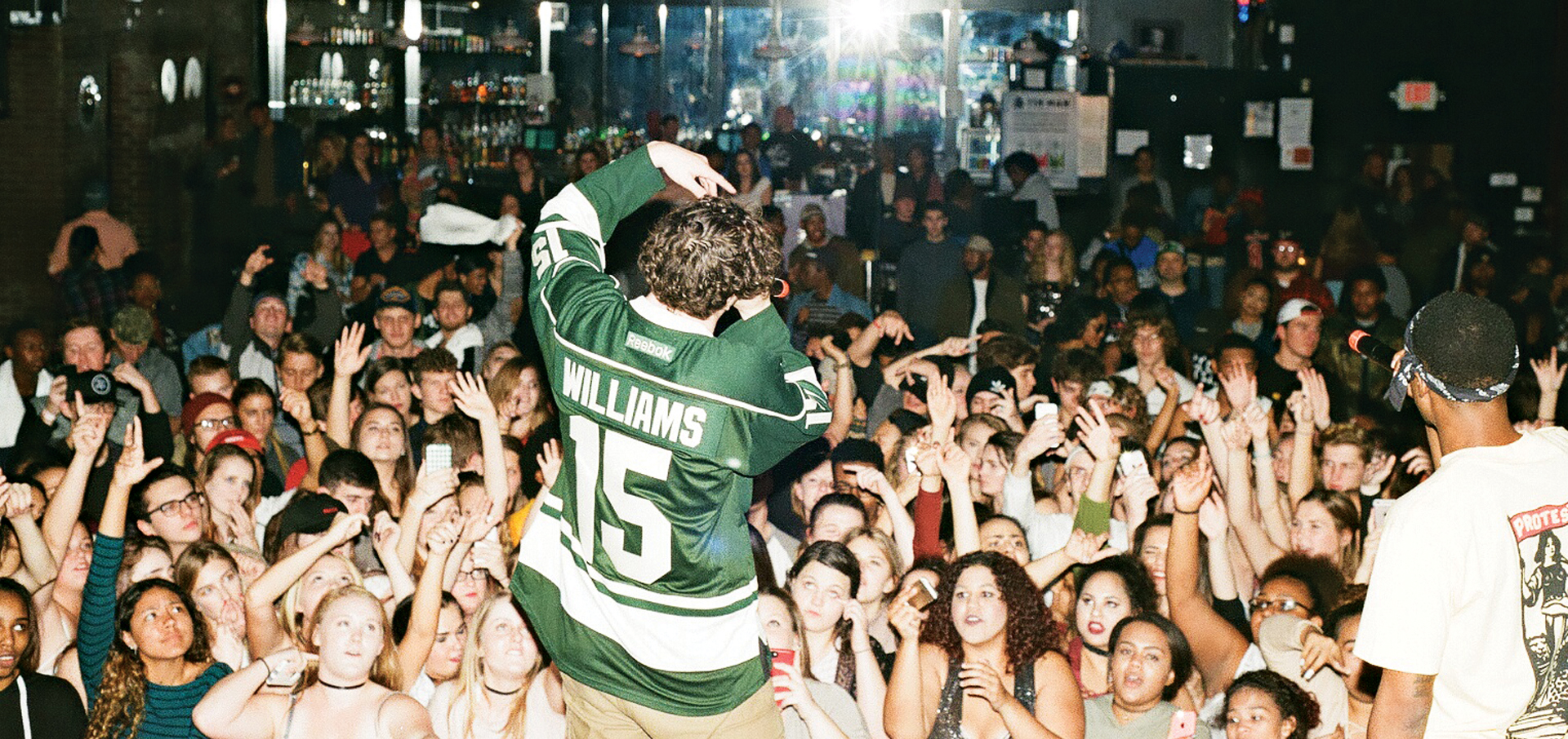 Jack Harlow performing at Headliners.