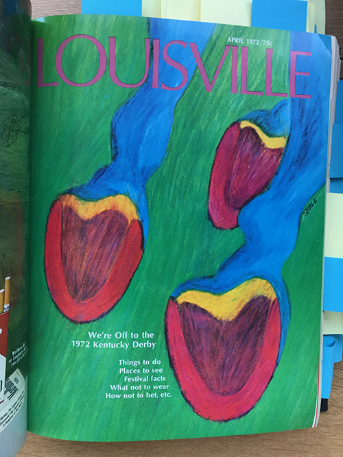 Louisville Magazine April 1972 cover