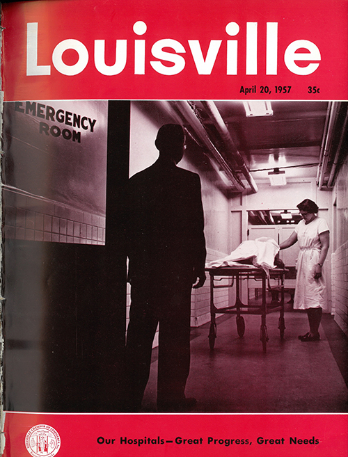 Louisville Magazine's April 1957 cover