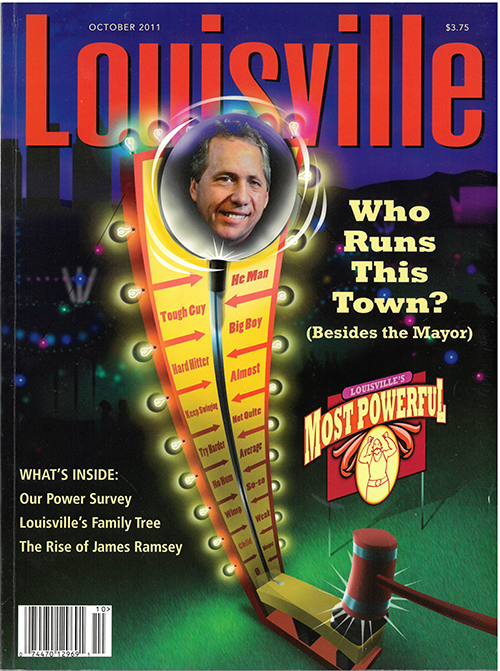 Louisville Magazine's October 2011 cover