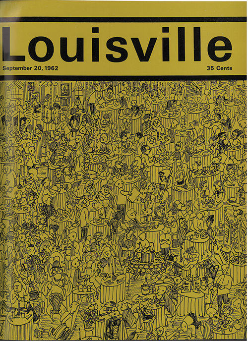 Louisville Magazine's September 1962 cover