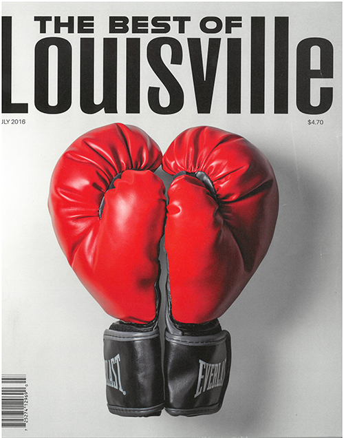 Louisville Magazine's July 2016 cover