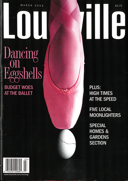 Louisville Magazine's March 2002 cover