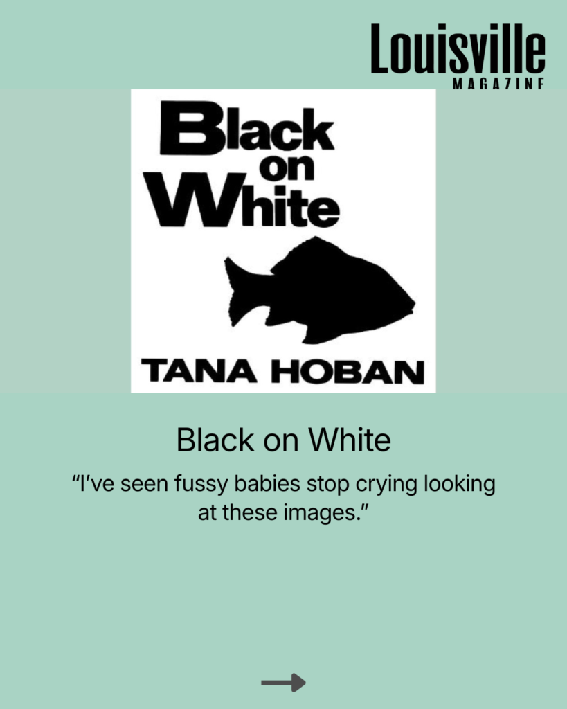 Black on White book recommendation slide